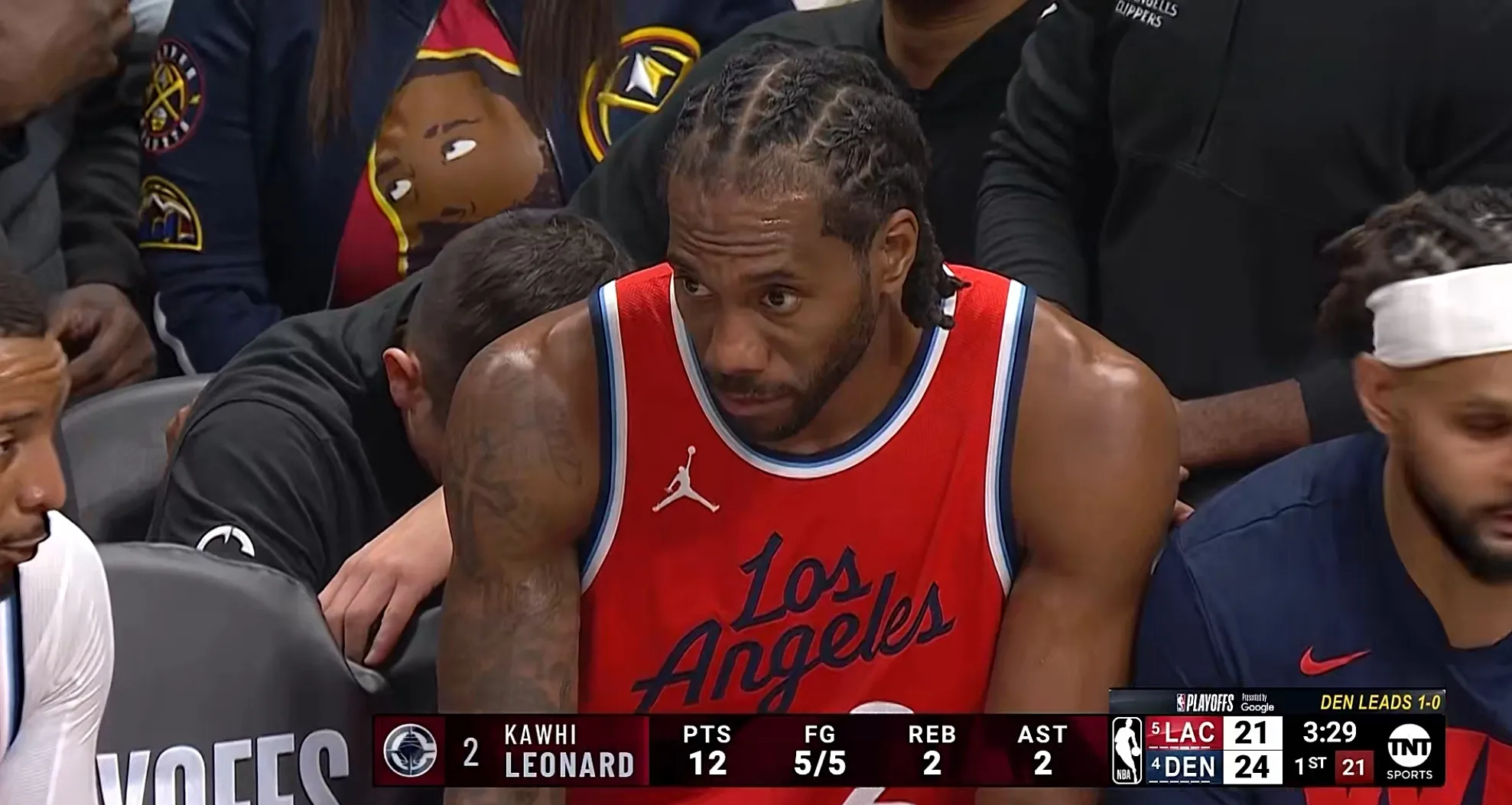 猛龙惜败快船，伦纳德表现平平