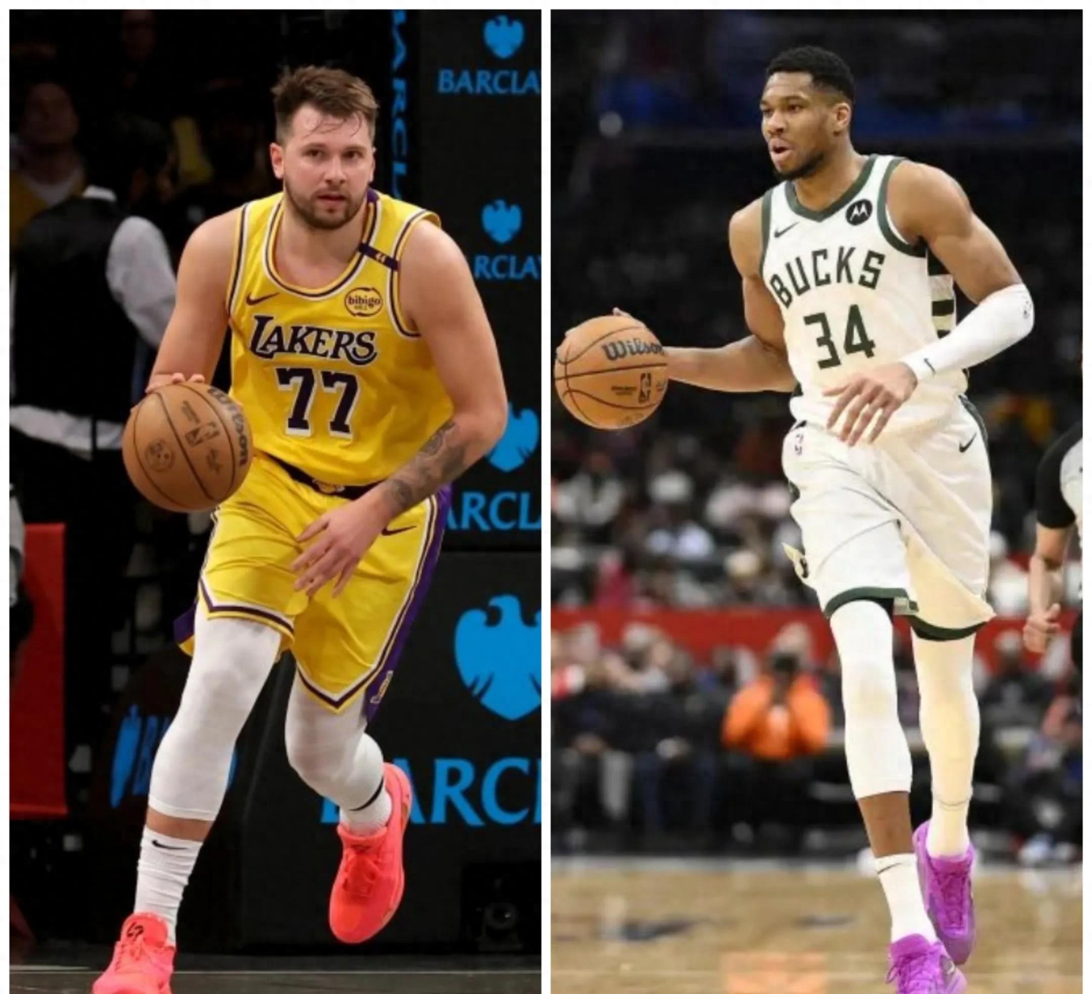 湖人雄鹿交锋，詹皇对决字母哥